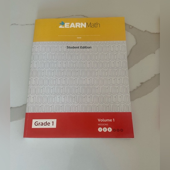 Learn Math Student Edition Set 1st Grade - Picture 3 of 6